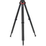 Sachtler System FSB 8 Fluid Head with Touch & Go Plate, Flowtech 75 Carbon Fiber Tripod with Mid-Level Spreader and Rubber Feet - QATAR4CAM