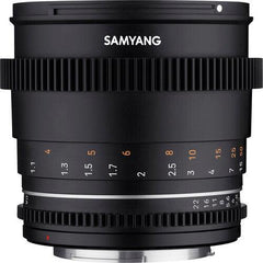 SAMYANG 85MM T1.5 CINE DS LENS FOR CANON EF MOUNT