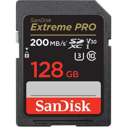 SanDisk 128GB Extreme PRO UHS-I SDXC Memory Card - QATAR4CAM