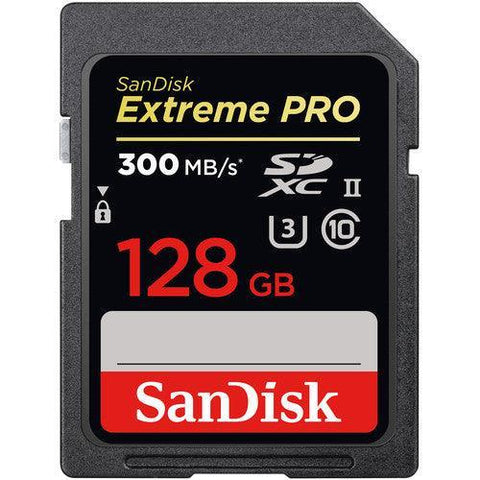 SanDisk 128GB Extreme PRO UHS-II SDXC Memory Card - QATAR4CAM