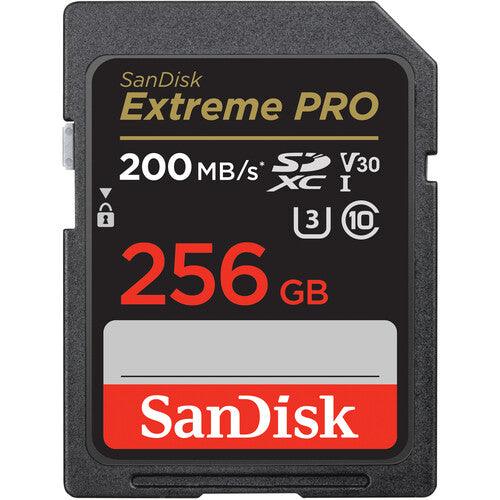 SanDisk 256GB Extreme PRO UHS-I SDXC Memory Card - QATAR4CAM