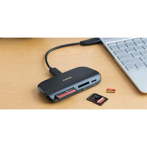 Sandisk Lecteur USB-C PRO-Reader Multicarte (CF - SD - Micro SD