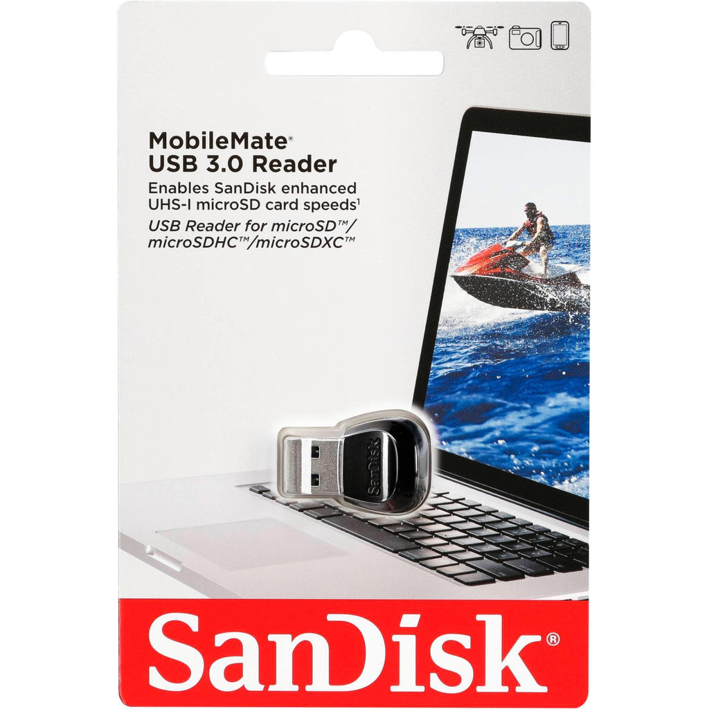 SanDisk Reader/Writer microSD UHS-I USB 3.0 SDDR-B531-AN6NN - QATAR4CAM