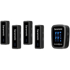 Saramonic Blink500 Pro B8 4-Person Ultracompact Digital Wireless Microphone System for Cameras and Smartphones