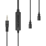 Saramonic LavMicro 2M Dual Omnidirectional Lavalier Microphone for DSLR Camera and Smartphone - QATAR4CAM