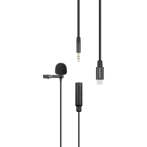Saramonic LavMicro U1A Lavalier Microphone with Detachable Lightning Connector for New iPhone - QATAR4CAM