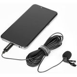 Saramonic LavMicro U3B Omnidirectional Lavalier Microphone with USB Type-C Connector for Android Devices (19.6' Cable) - QATAR4CAM