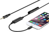 Saramonic LC-C35 Locking 3.5mm Connector to Apple-Certified Lightning Output Cable - QATAR4CAM