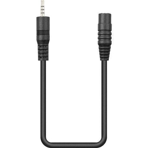 Saramonic SR-25C35 3.5mm Female to 2.5mm Male Adapter Cable for 2.5mm DSLR Cameras - QATAR4CAM