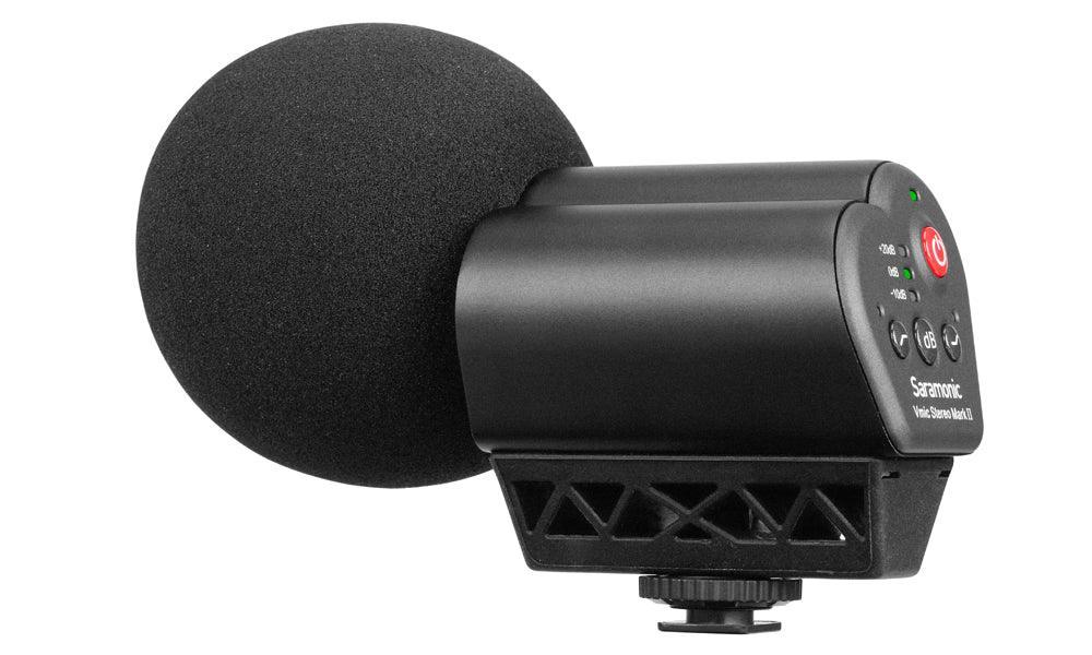 SaramonicVmic Stereo Mark II on-camera stereo condenser microphone - QATAR4CAM