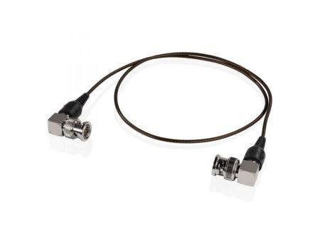SHAPE SKINNY 90-DEGREE BNC CABLE 24 INCHES BLACK - QATAR4CAM