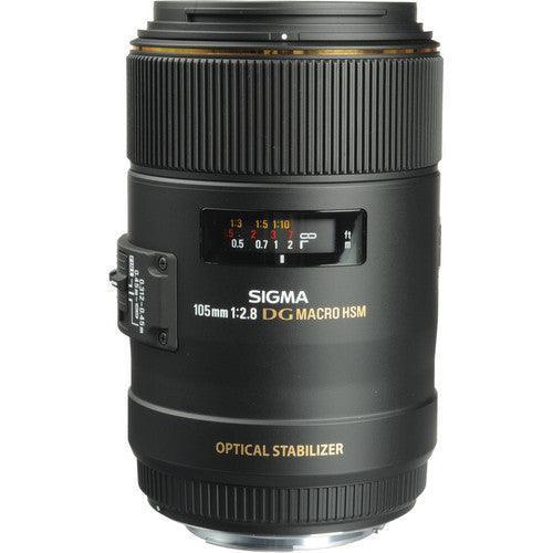Sigma 105mm f/2.8 EX DG OS HSM Macro Lens for Canon - QATAR4CAM