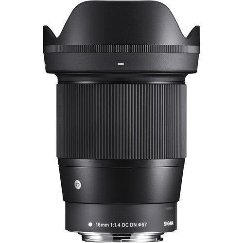 Sigma 16mm f/1.4 DC DN Contemporary Lens for Canon EF-M - QATAR4CAM