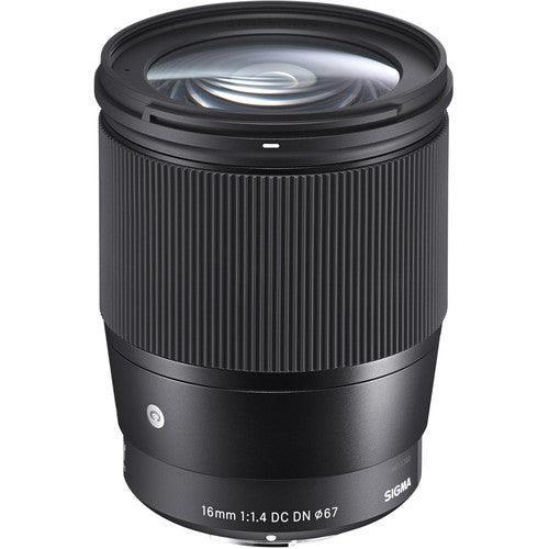Sigma 16mm f/1.4 DC DN Contemporary Lens for Sony E - QATAR4CAM