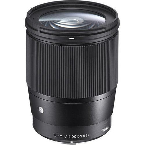 Sigma 16mm f/1.4 DC DN Contemporary Lens for Sony E - QATAR4CAM