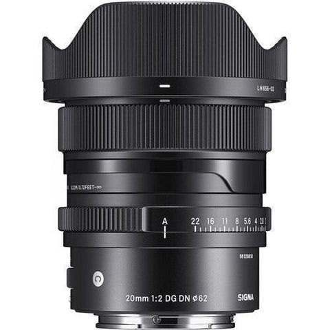 Sigma 20mm f/2 DG DN Contemporary Lens for Sony E - QATAR4CAM
