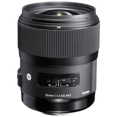Sigma 35mm f/1.4 DG HSM ART Lens for Sony E-mount Cameras, Black