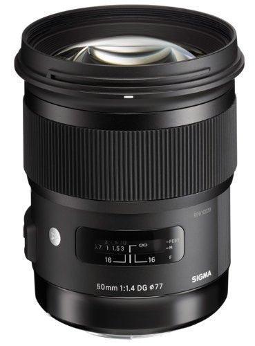 Sigma 50mm f/1.4 DG HSM Art Lens for Canon EF - QATAR4CAM