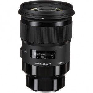Sigma 50mm f/1.4 DG HSM Art Lens for Sony E - QATAR4CAM
