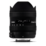 Sigma 8-16mm f/4.5-5.6 DC HSM FLD AF Ultra Wide Zoom Lens for APS-C sized Canon Digital DSLR Camera - QATAR4CAM