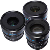Sirui Night Walker T1.2 S35 Cine 3-Lens Set (E-Mount, Black) - QATAR4CAM