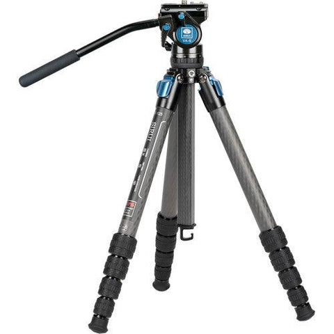 SIRUI ST-125+VA-5 Carbon Fiber Tripod with Fluid Video Head - QATAR4CAM