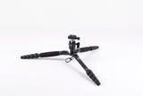 Sirui T-005SK T-0S Series Travel Tripod with B-00 Ball Head (Black, Aluminum) - QATAR4CAM