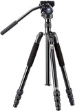 SIRUI T04S Series Aluminum Tripod with VA-5 Compact Fluid Video Head - QATAR4CAM