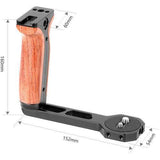 SmallRig Wooden Side Handle for DJI Ronin-S/SC & Zhiyun Crane 2/V2 Gimbals - QATAR4CAM