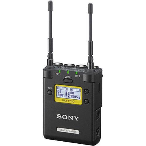 Sony URX-P03D Dual-Channel Camera-Mount Wireless Receiver (UC14: 470 to 542 MHz) Sony URX-P03D Dual-Channel Camera-Mount Wireless Receiver (UC14: 470 to 542 MHz)