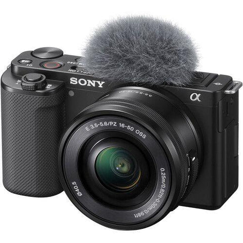 Sony ZV-E10 Mirrorless Camera with 16-50mm Lens (Black) - QATAR4CAM