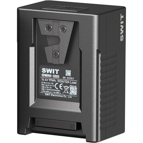 SWIT OMNI-99S 99Wh USB-C Info Pocket V-mount Battery – QATAR4CAM