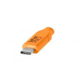 TETHER TOOLS CUC03-ORG USB-C TO USB-C, 3' (.9M) - QATAR4CAM