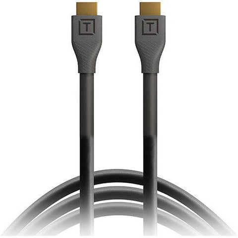 Tether Tools TetherPro Micro-HDMI to HDMI Cable with Ethernet (Black, 3') - QATAR4CAM