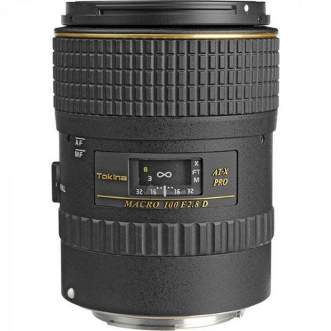 Tokina 100mm F/2.8 AT-X M100 AF Pro D Macro Autofocus Lens For Canon EOS - QATAR4CAM