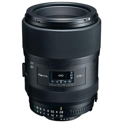Tokina Atx-I 100mm F2.8 FF Macro Lens Nikon Mount - QATAR4CAM