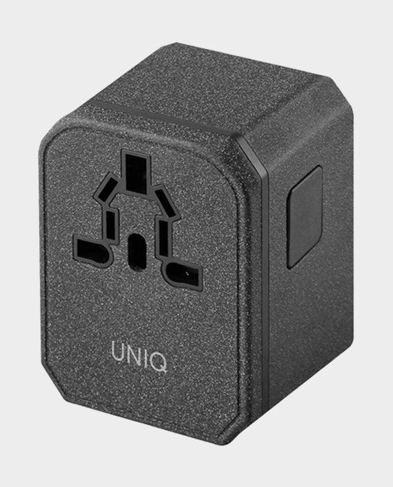 Uniq Voyage PD World Adapter PD33 – Charcoal - QATAR4CAM