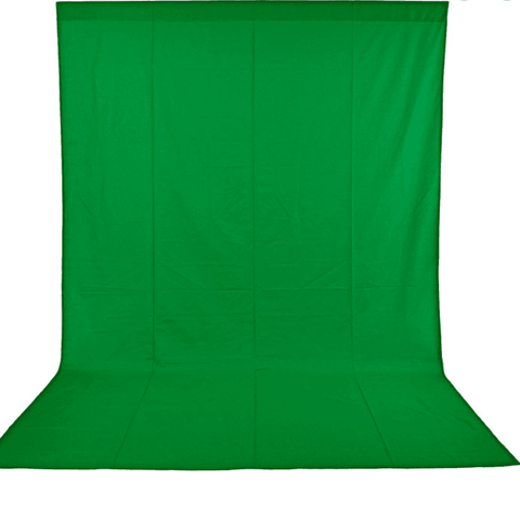 VISICO MUSLIN BACKGROUND 3X6MTR (GREEN) - QATAR4CAM