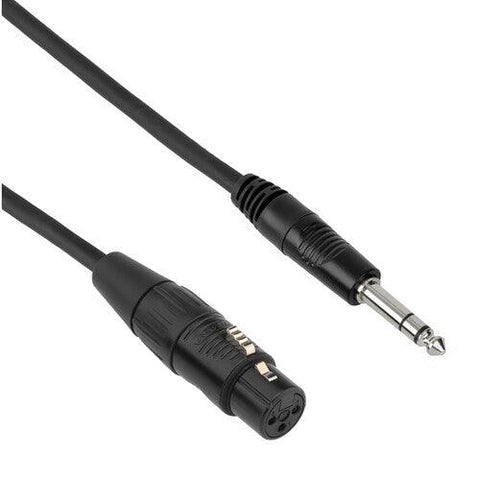 XLR Female To TRS Male Professional Cable - QATAR4CAM