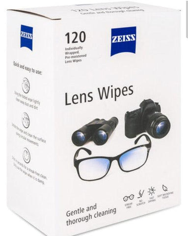 ZEISS Lens Wipes (100-Pack) - QATAR4CAM