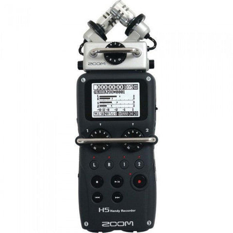 Zoom H5 Handy Recorder with Interchangeable Microphone System - QATAR4CAM